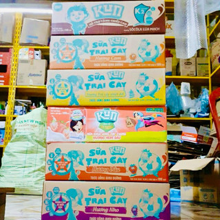 Thùng 48 Hộp x 180ml Sữa Trái Cây LIF KUN Đủ Vị (Date Mới Nhất)