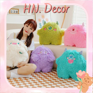  Gấu bông Monster quái vật lông xù dễ thương khổng lồ 45cm cao cấp, cực kỳ dễ thương, gối ôm, đồ chơi cho bé