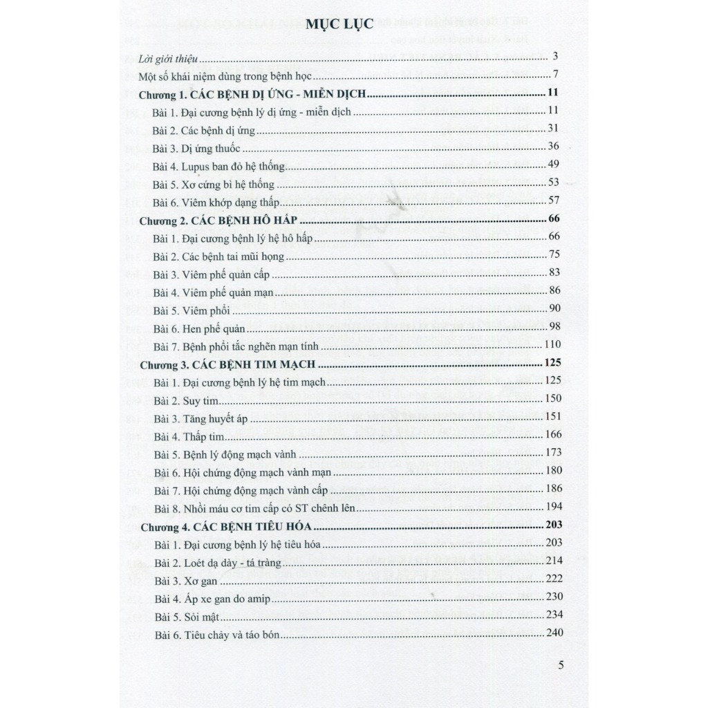 Sách - Bệnh học