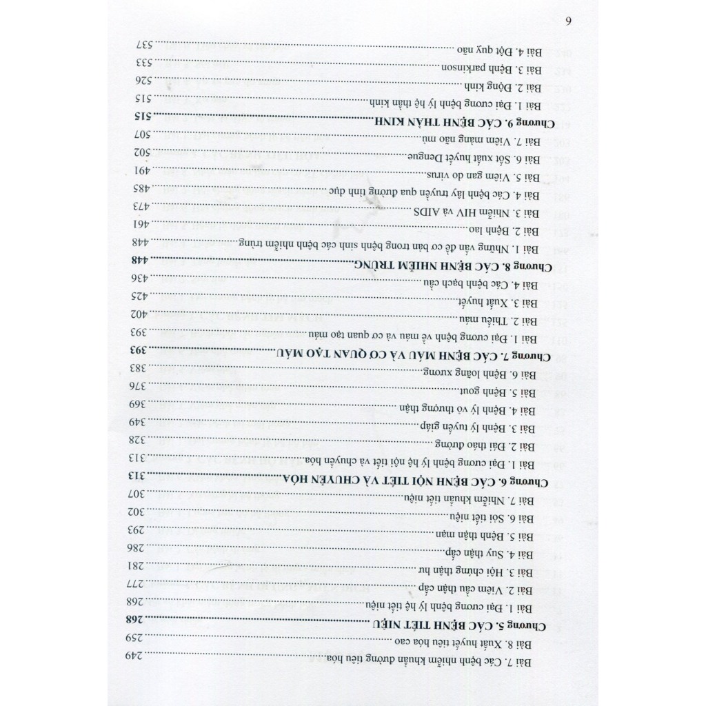 Sách - Bệnh học