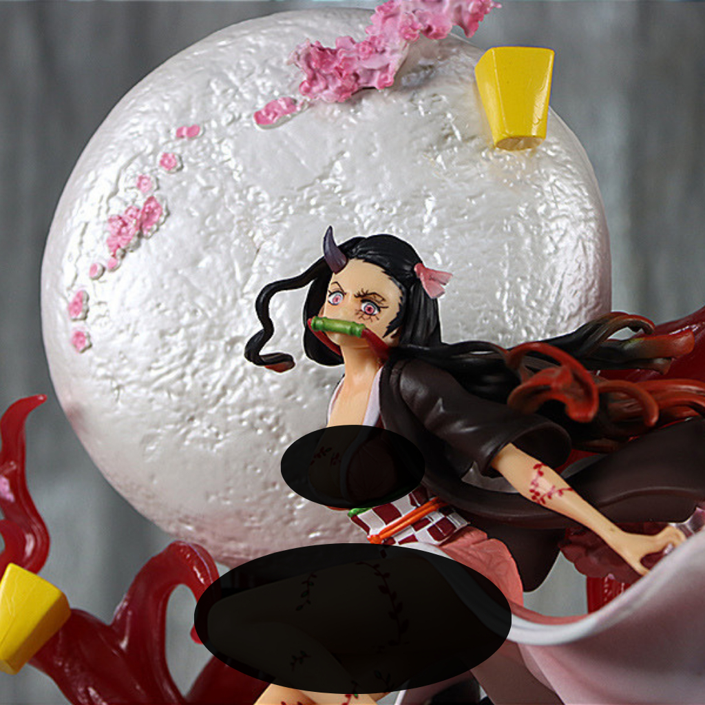 Mô Hình Nezuko Ánh Trăng 31CM Cao Cấp Mô hình Kimetsu no Yaiba Cao Cấp, Figure Mô Hình Anmie Thanh Gươm Diệt Quỷ