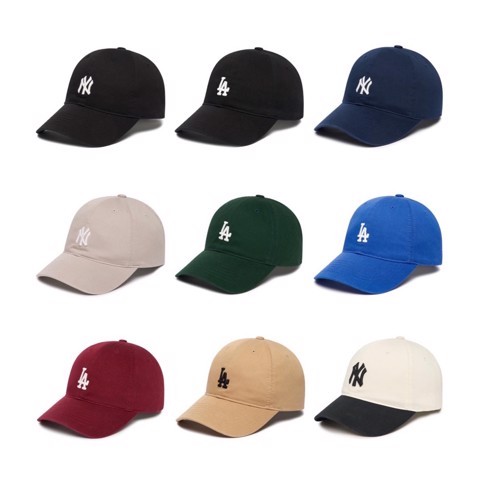 Nón MLB cotton chính hàng - form mềm