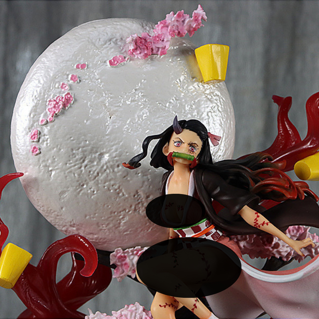 Mô Hình Nezuko Ánh Trăng 31CM Cao Cấp Mô hình Kimetsu no Yaiba Cao Cấp, Figure Mô Hình Anmie Thanh Gươm Diệt Quỷ