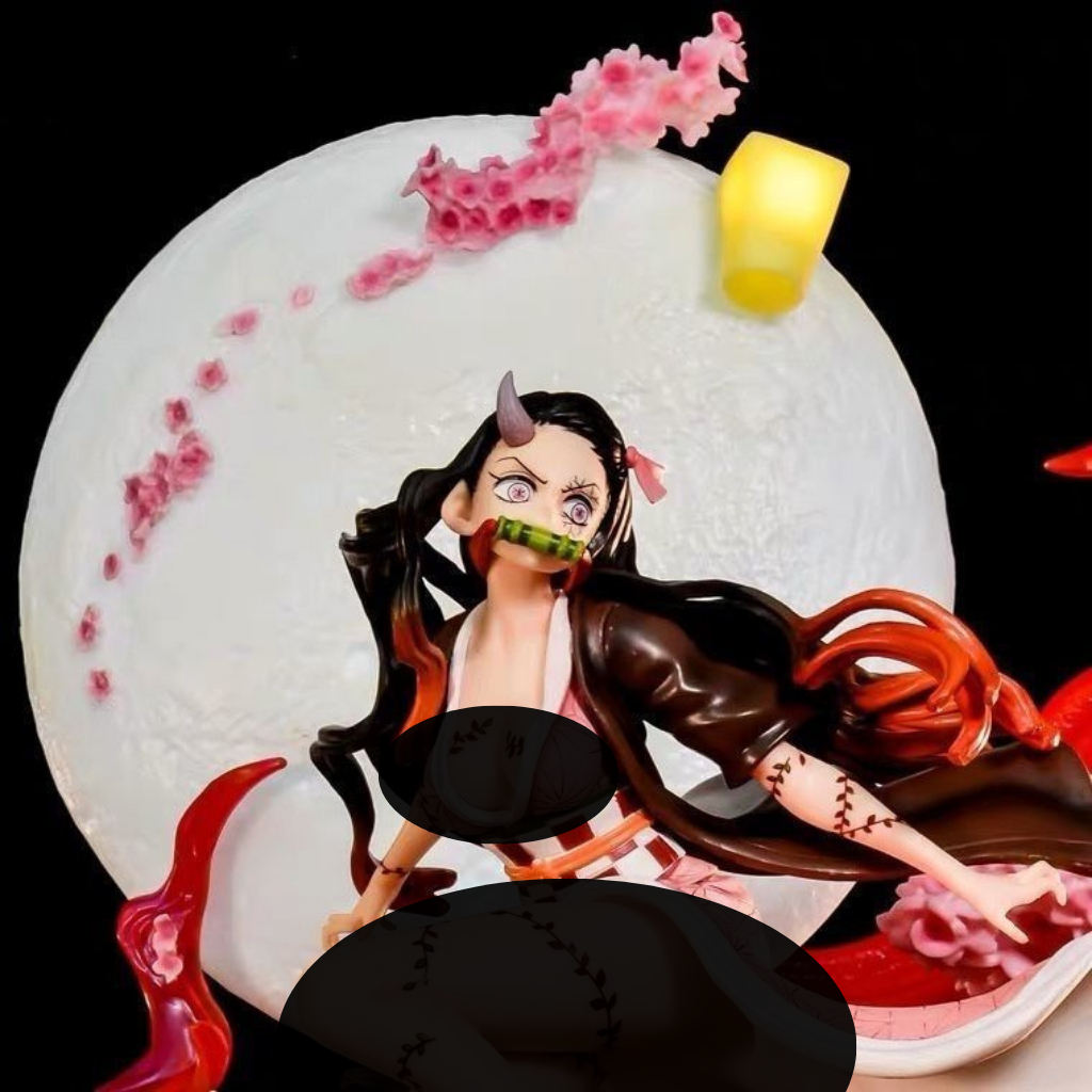 Mô Hình Nezuko Ánh Trăng 31CM Cao Cấp Mô hình Kimetsu no Yaiba Cao Cấp, Figure Mô Hình Anmie Thanh Gươm Diệt Quỷ