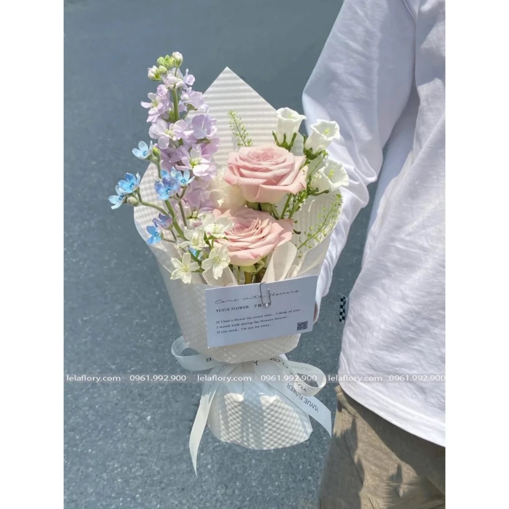 Giấy gói hoa sần dập nổi gói hoa tươi, hoa sáp