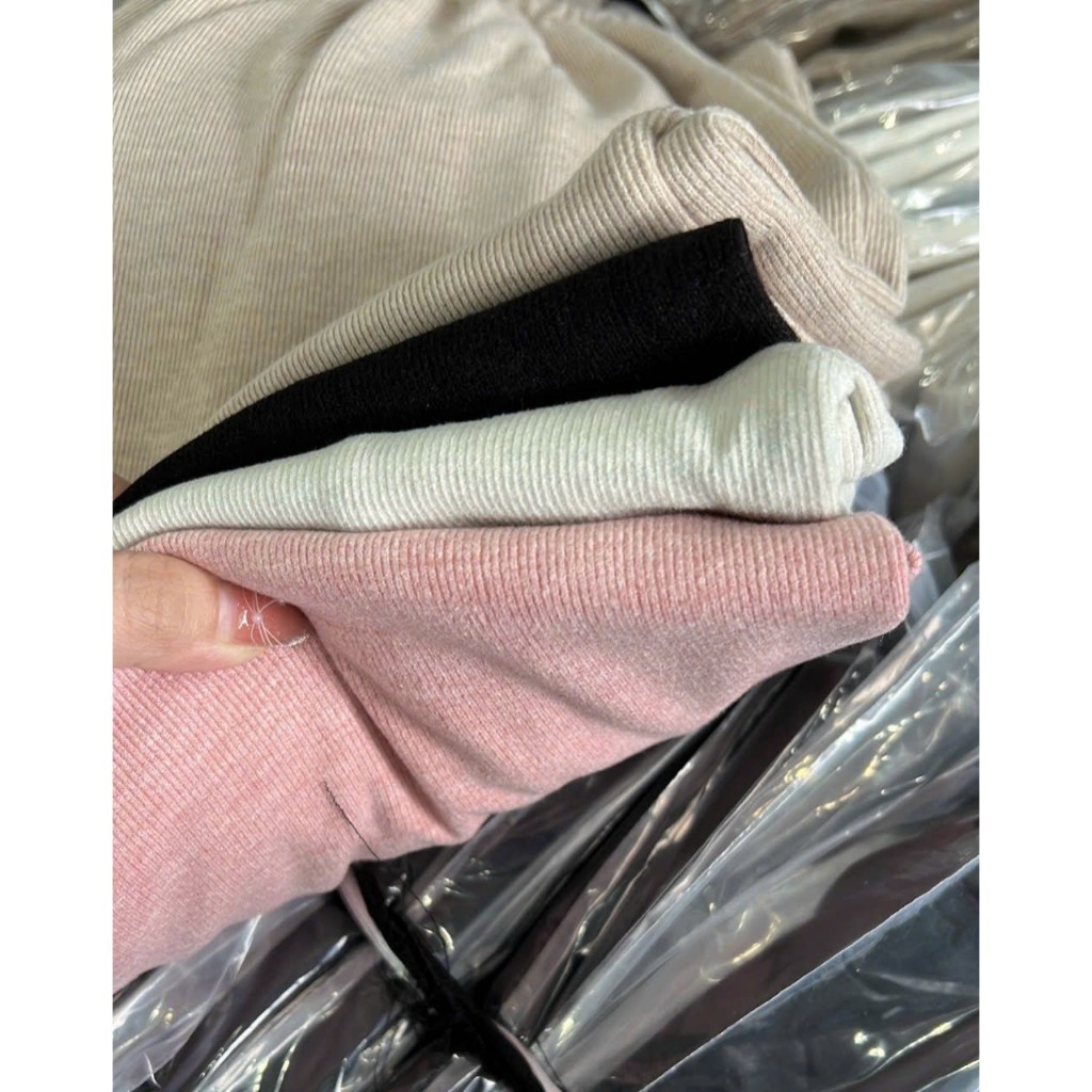 Quần ống rộng có dây rút, quần len tăm chất liệu thoáng mát thoải mát phối đồ | BigBuy360 - bigbuy360.vn