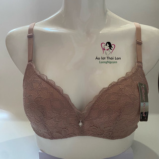 Áo ngực không gọng mút mỏng Thái lan 2460 cup b sexy thời trang nữ size 34 đến size 38