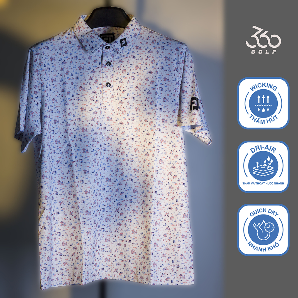 Sale áo Fj chơi golf cuối mùa. Chất đẹp không nhăn, co dãn thoáng khí tốt. là áo golf chất lượng cao nên cứ yên tâm hàng