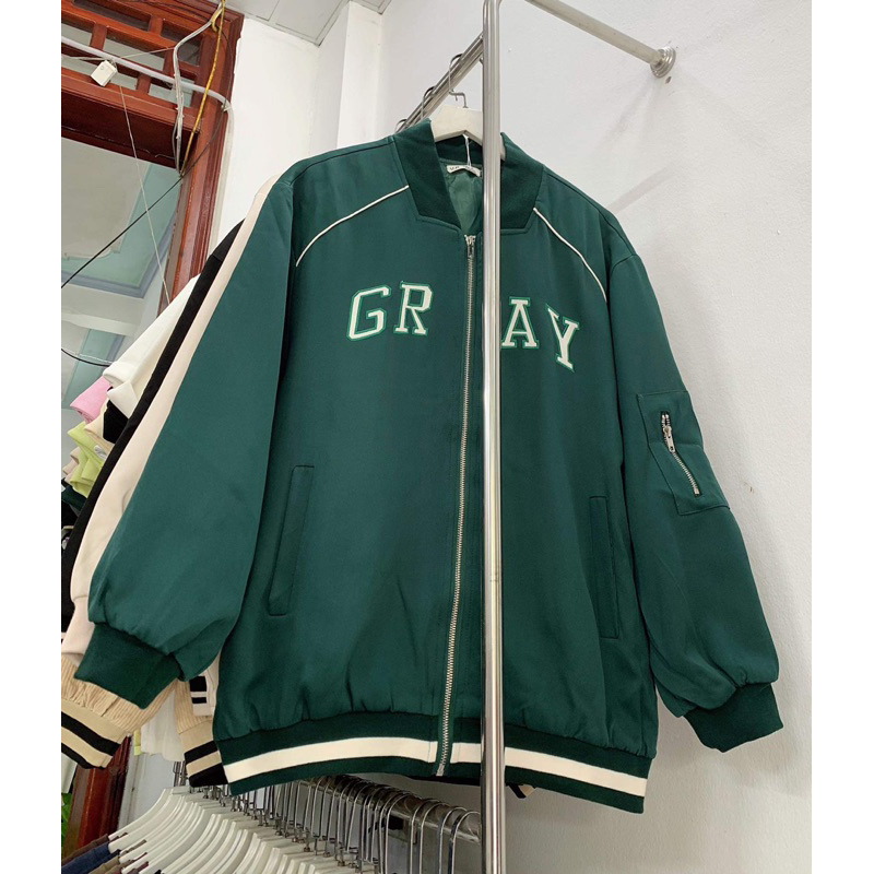 Áo khoác gió Fom rộng unisex