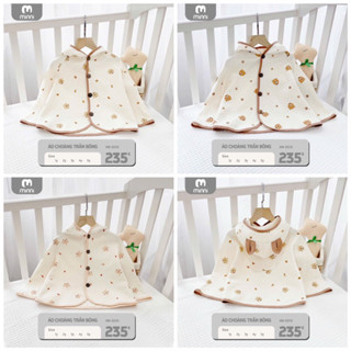  UALAROGO - Minni - Áo choàng trần bông mềm ấm cho bé 