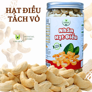Hạt điều sấy nguyên vị 500g TDFarm thơm giòn ngon ngọt béo bùi dinh dưỡng cao