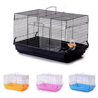 Lồng hamster lồng ĐẠI NGĂN ĐÔI tặng kèm bình nước, khay ăn
