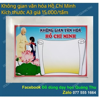 Bảng Không gian văn hóa Hồ Chí Minh