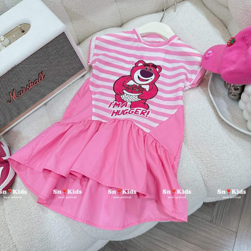 Váy gâu dâu cho bé gái.8 đến 28kg.video +hình thật trải sàn ak