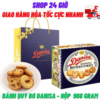    Date 2026   Bánh DANISA Hộp 908g kèm túi xách 