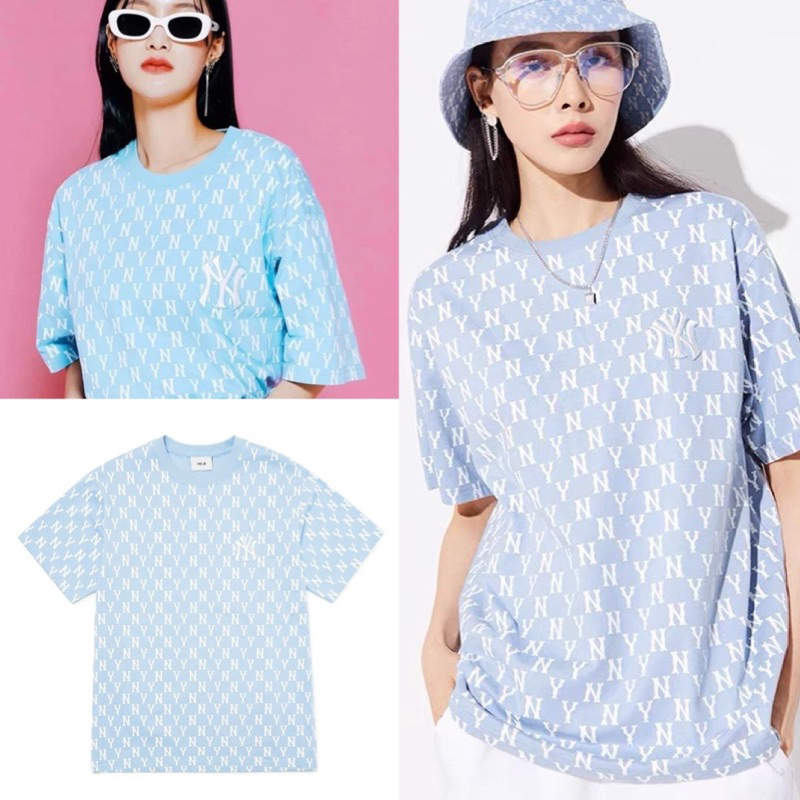 Áo thun m lb đủ màu họa tiết Monogram phối màu