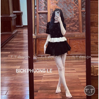 Áo nhung đính đá hot hit