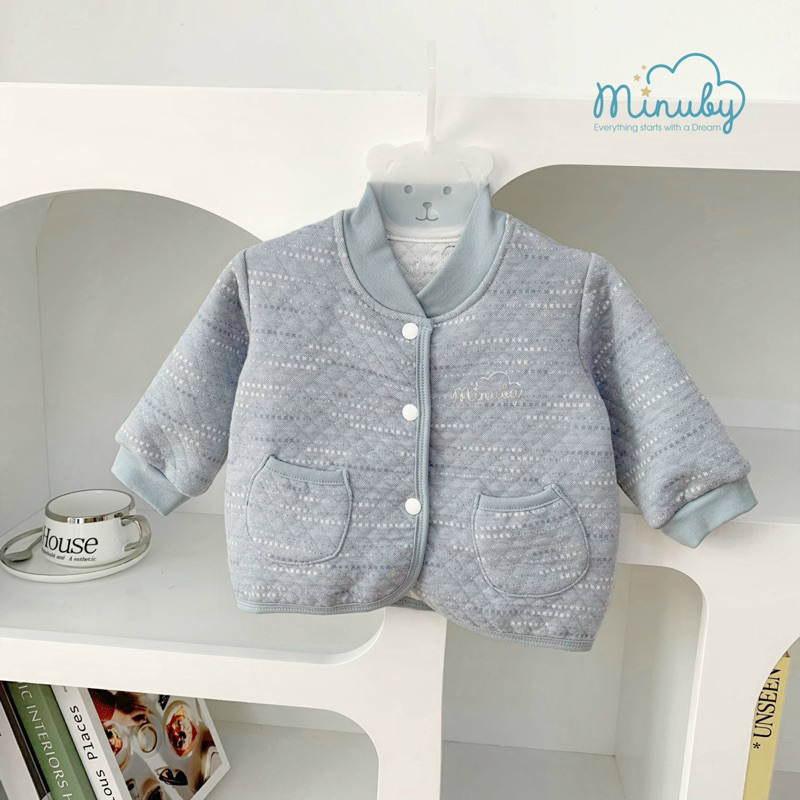 Áo khoác trần bông Minuby size 5-10kg