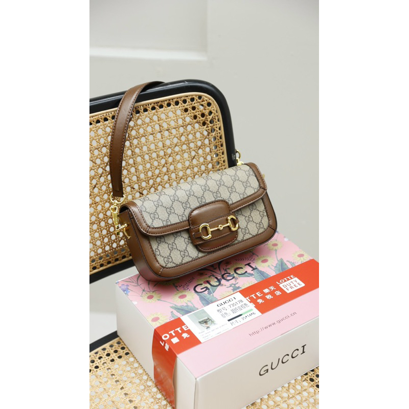 Túi Xách Gucci Horsebit Bản Ngang Size 25  -  By Anh Dinh Phuong