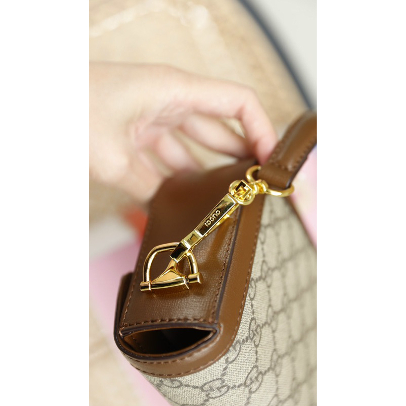 Túi Xách Gucci Horsebit Bản Ngang Size 25  -  By Anh Dinh Phuong