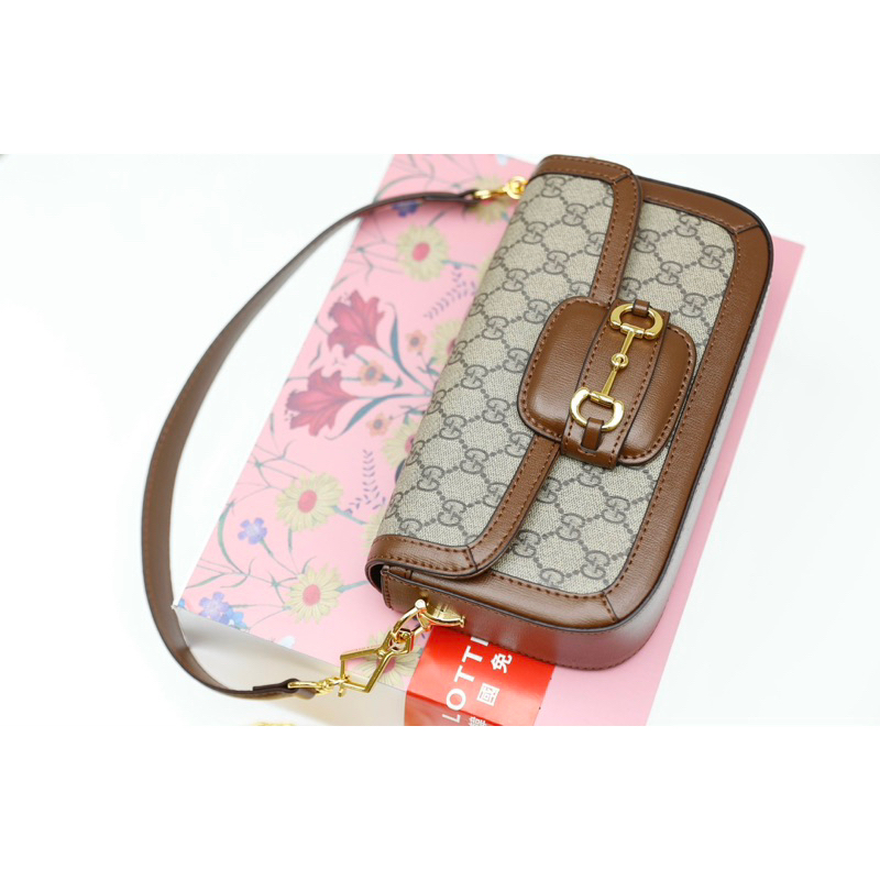 Túi Xách Gucci Horsebit Bản Ngang Size 25  -  By Anh Dinh Phuong
