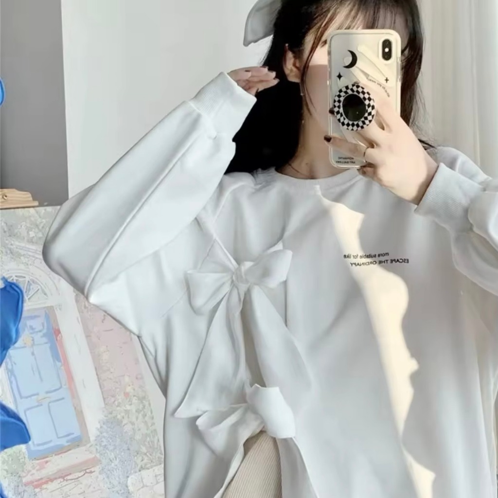 Áo hoodie, sweater nữ form rộng unisex chất nỉ bông dày tui zip