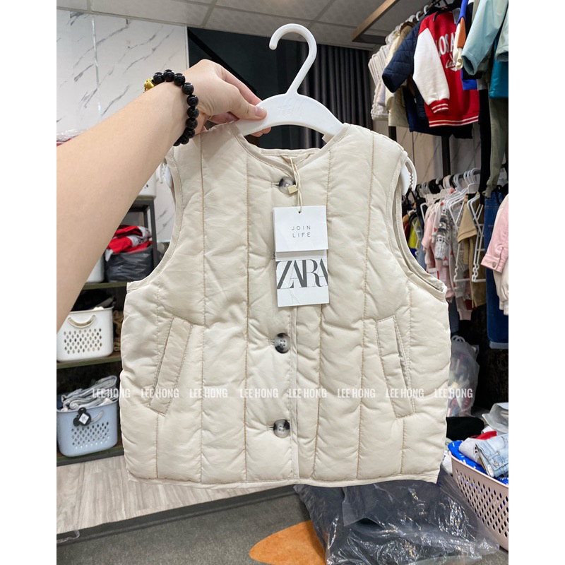 Áo gile zara dư xịn siêu nhẹ