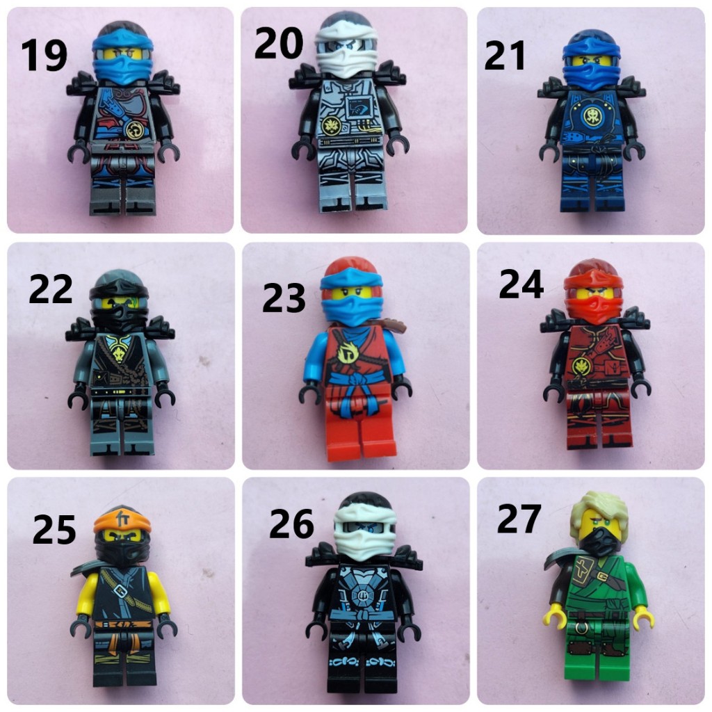 Minifigures Ninjago mẫu 6