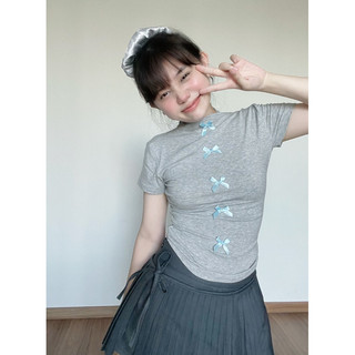 ÁO THUN ÔM RIBBON TEE