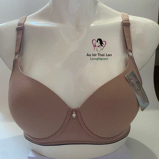Áo ngực bigsize có gọng mút mỏng Thái Lan 2472 su đúc không viền cho ngực to size 36 đến size 42