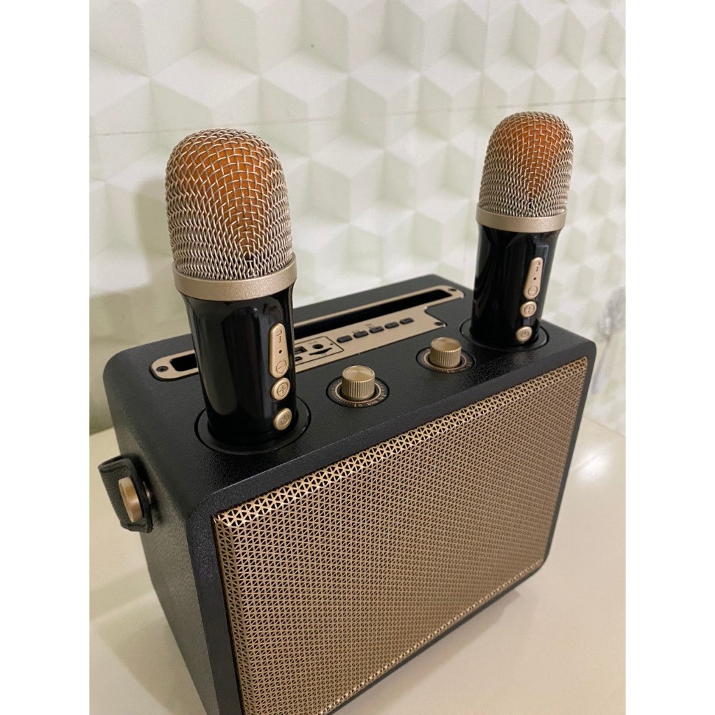 Loa hát karaoke MA-530 tặng kèm 2 mic không dây , công suất 20w , bảo hành 12 tháng lỗi 1 đổi 1