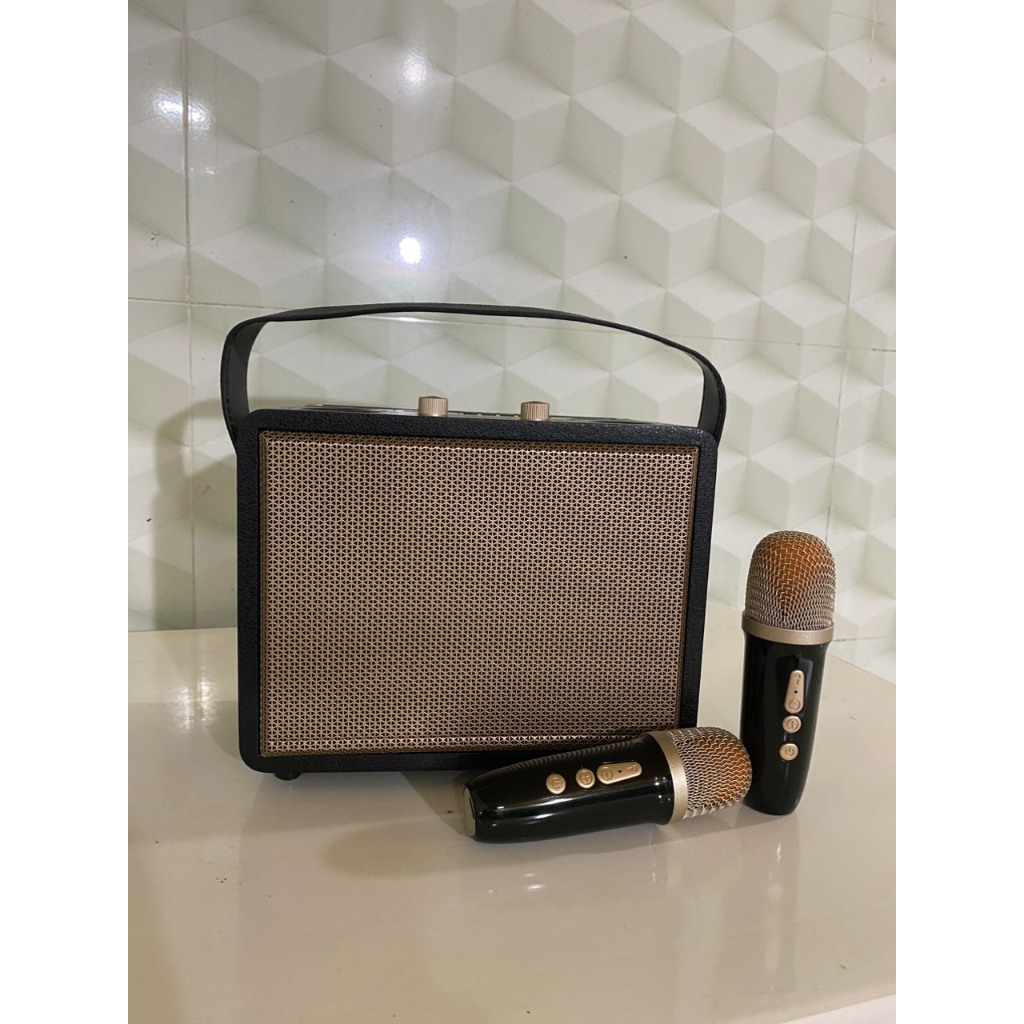 Loa hát karaoke MA-530 tặng kèm 2 mic không dây , công suất 20w , bảo hành 12 tháng lỗi 1 đổi 1