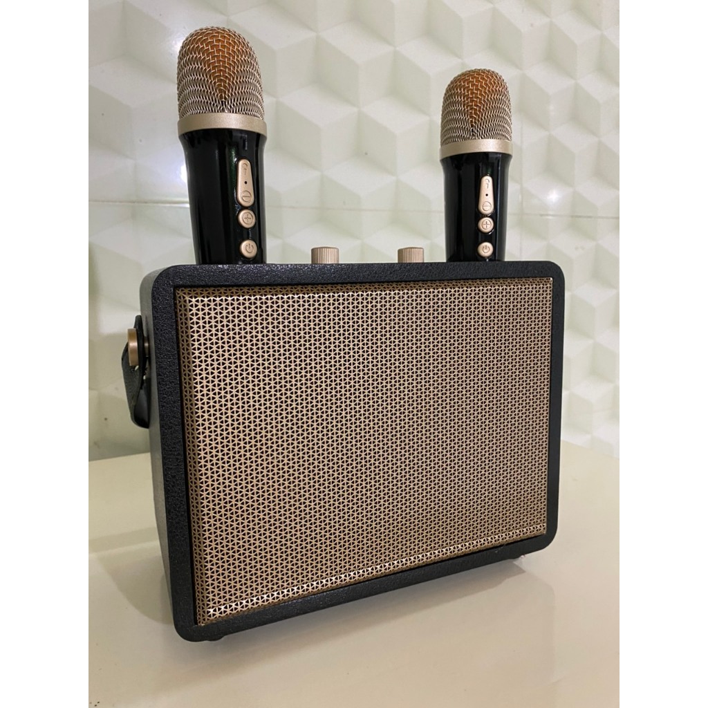 Loa hát karaoke MA-530 tặng kèm 2 mic không dây , công suất 20w , bảo hành 12 tháng lỗi 1 đổi 1