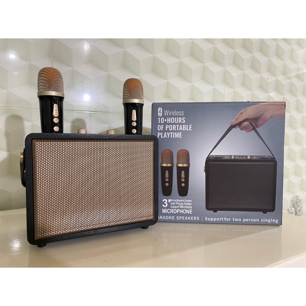 Loa hát karaoke MA-530 tặng kèm 2 mic không dây , công suất 20w , bảo hành 12 tháng lỗi 1 đổi 1