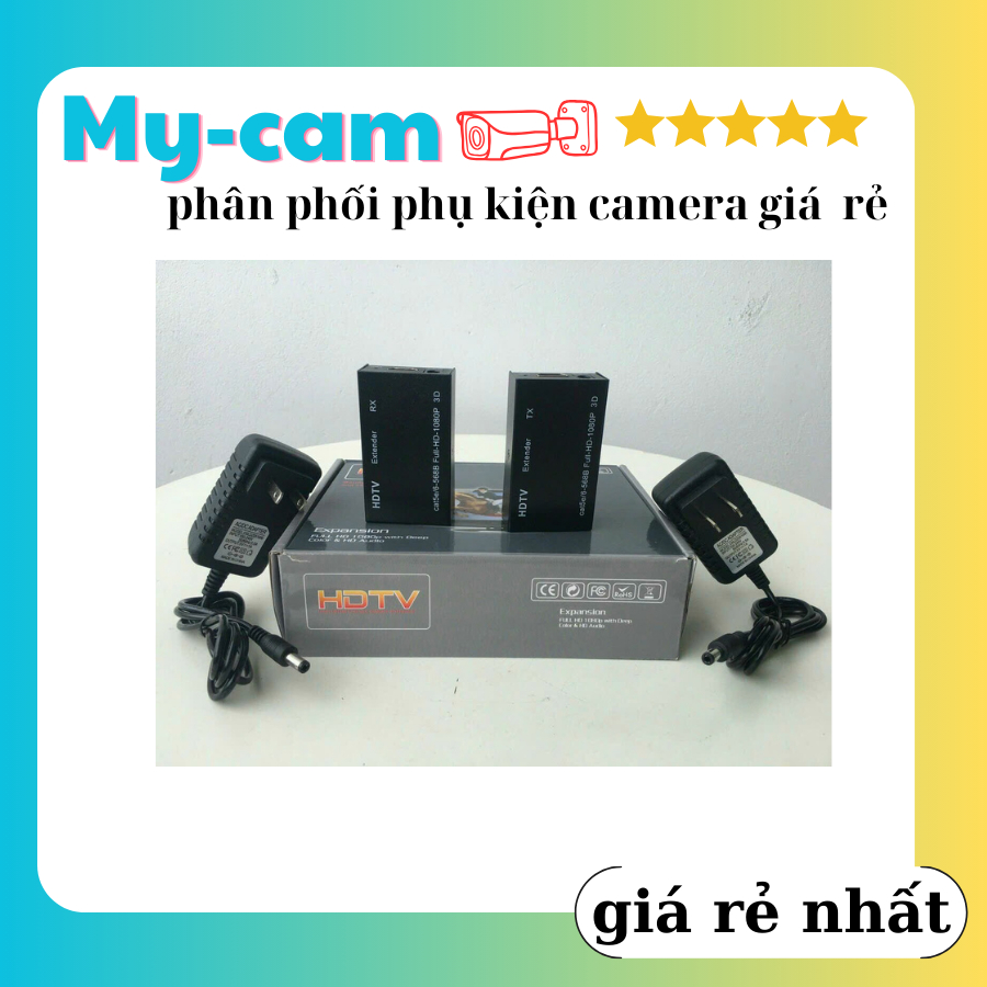 Bộ HDMI to lan 60m. HDMI kéo dài 60m