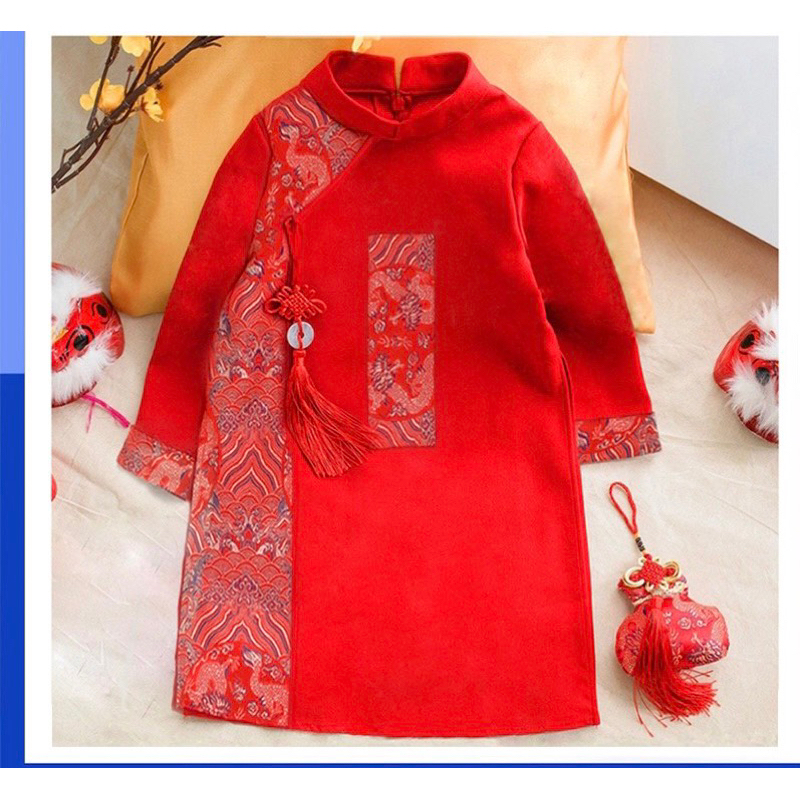 Áo dài cách Tân mẫu mới bé trai