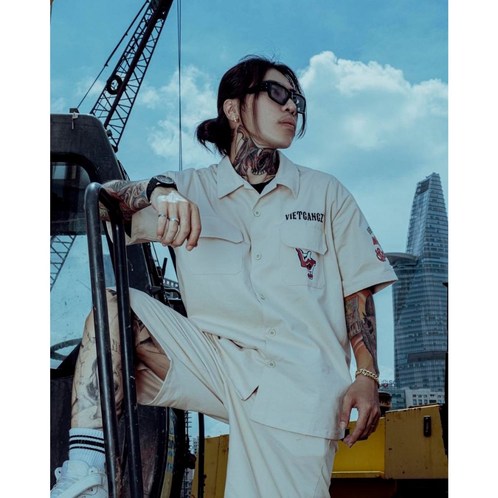 # Vietgangz Set Quần Áo Kaki Phong Cách