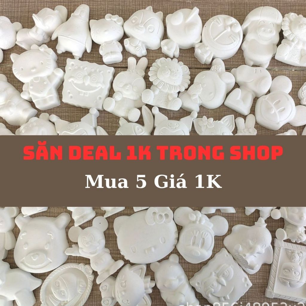 Tô tượng mini  đồ chơi tô tượng cho bé đa dạng mẫu mã