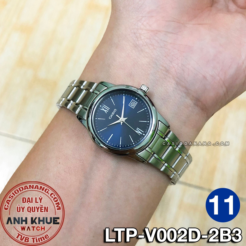 Đồng hồ nữ dây kim loại Casio chính hãng Anh Khuê LTP-V002 Series