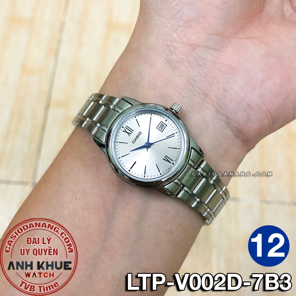 Đồng hồ nữ dây kim loại Casio chính hãng Anh Khuê LTP-V002 Series