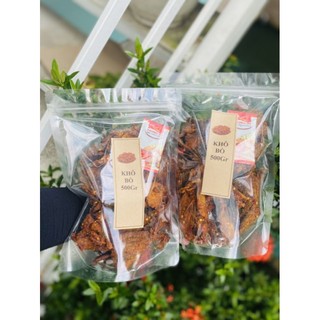Khô bò vụn mềm túi 500g
