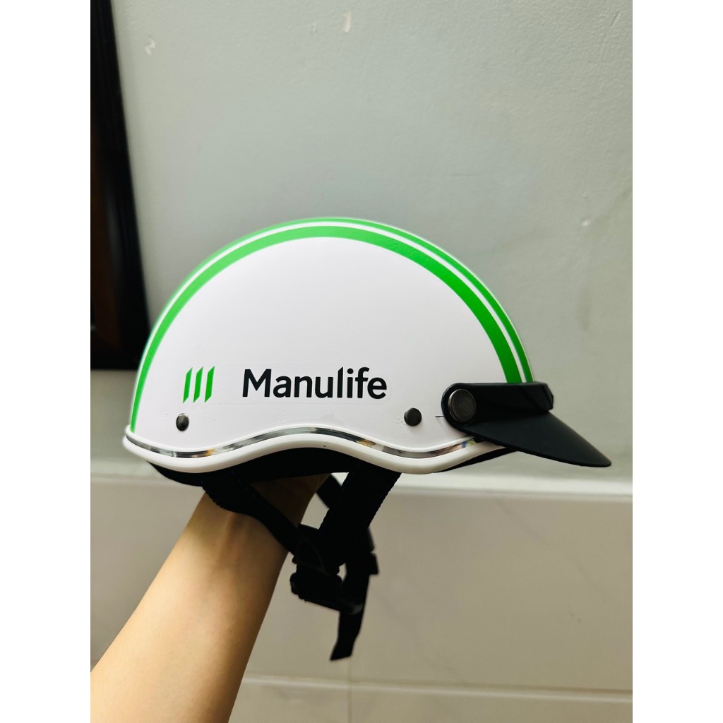 Nón mũ bảo hiểm quà tặng Manulife