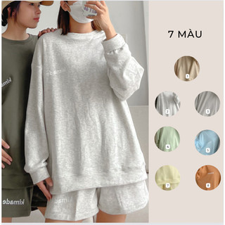 [SSS] KIM - Bộ nỉ Sweatshirt- Chất nỉ bông