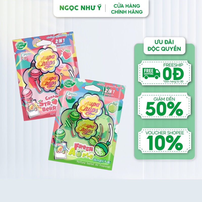 Túi Thơm Chupa Chups Thái Lan Treo Tủ Quần Áo, Treo Xe, Treo Phòng Tiện Lợi