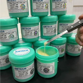 Mỡ hàn amtech nc-559 asm 100g | vỏ xanh lam