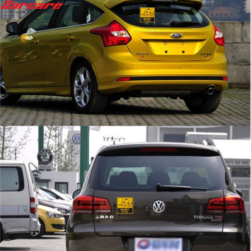 Tem dán xe ô tô Baby in car - Decal dán xe siêu cute