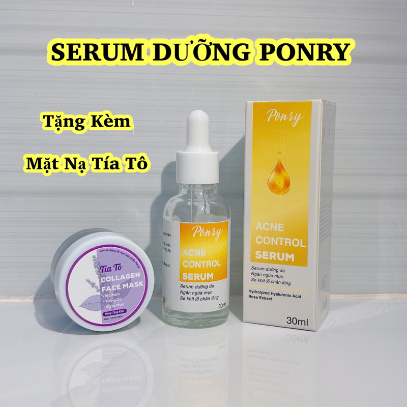 SERUM CẤP ẨM MẶT PONRY