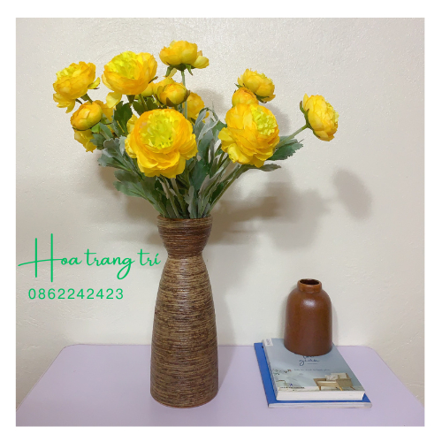 Hoa trà tuyết thân mốc đẹp như thật trang trí nội thất , phụ kiện decor chụp ảnh ( 1 cành 2 bông &1 nụ)