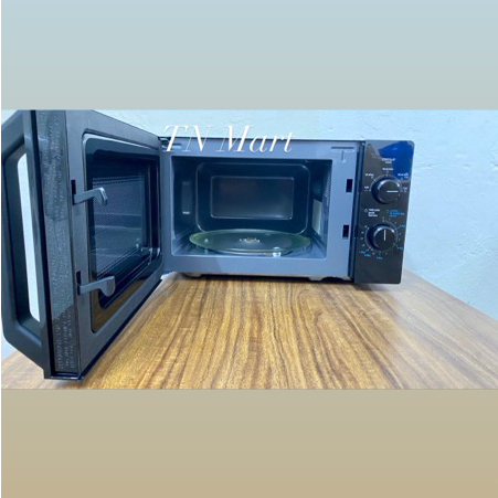 Lò vi sóng Toshiba MW2-MM20P 20 lít, không nướng, mặt đen sang trọng, chính hãng, bảo hành 12 tháng