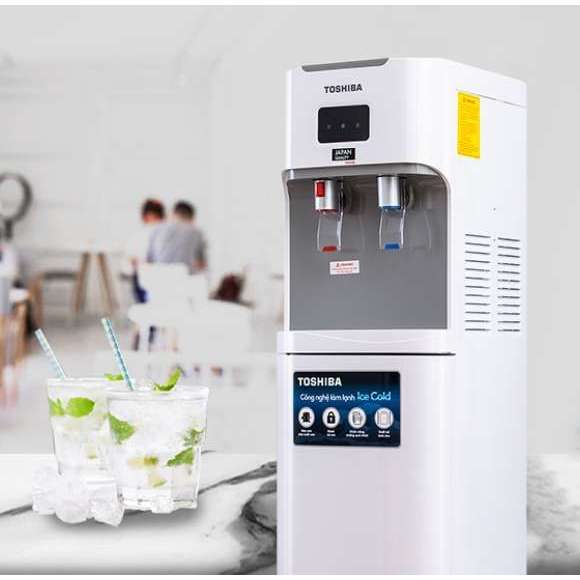 Cây nước nóng lạnh Toshiba RWF-W1669BV bình âm tủ, khóa trẻ em, chính hãng, bảo hành 12 tháng tại nhà